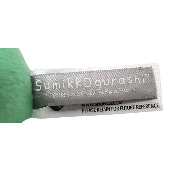 San-X Sumikko Gurashi Melon Ice Cream Penguin 4" Plush Green Stuffed Animal 2018 - Picture 8 of 13